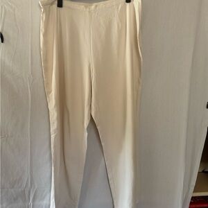 Tommy Bahama Cream Silk Women's Pants